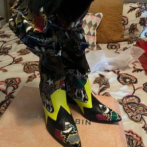 Thigh high Cowboy Boots